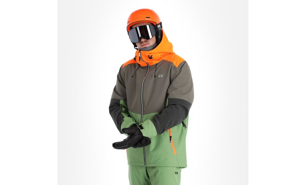 Лижна куртка чоловіча Rehall Dragon (6004/Neon Orange), Колір виробника: 6004/Neon Orange, Розмір: S, зображення 6