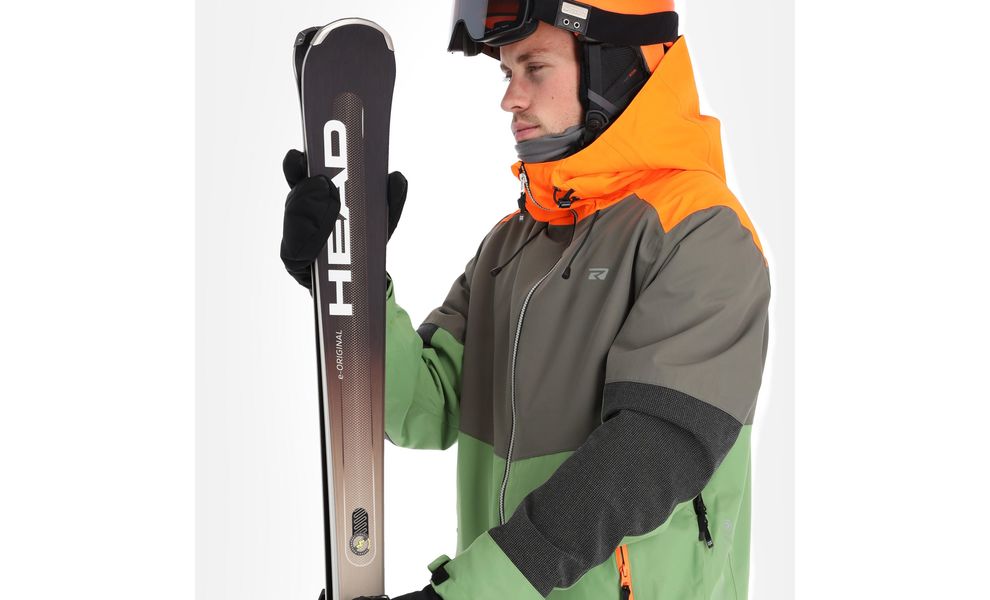 Лижна куртка чоловіча Rehall Dragon (6004/Neon Orange), Колір виробника: 6004/Neon Orange, Розмір: S, зображення 7