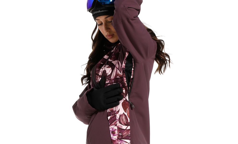 Лижна куртка жіноча Rehall Kiki (5012/Rose Snake), Колір виробника: 5012/Rose Snake, Розмір: S, зображення 10