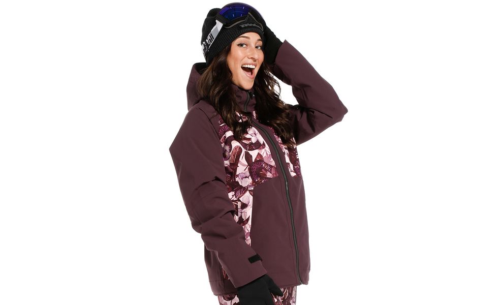 Лижна куртка жіноча Rehall Kiki (5012/Rose Snake), Колір виробника: 5012/Rose Snake, Розмір: S, зображення 3