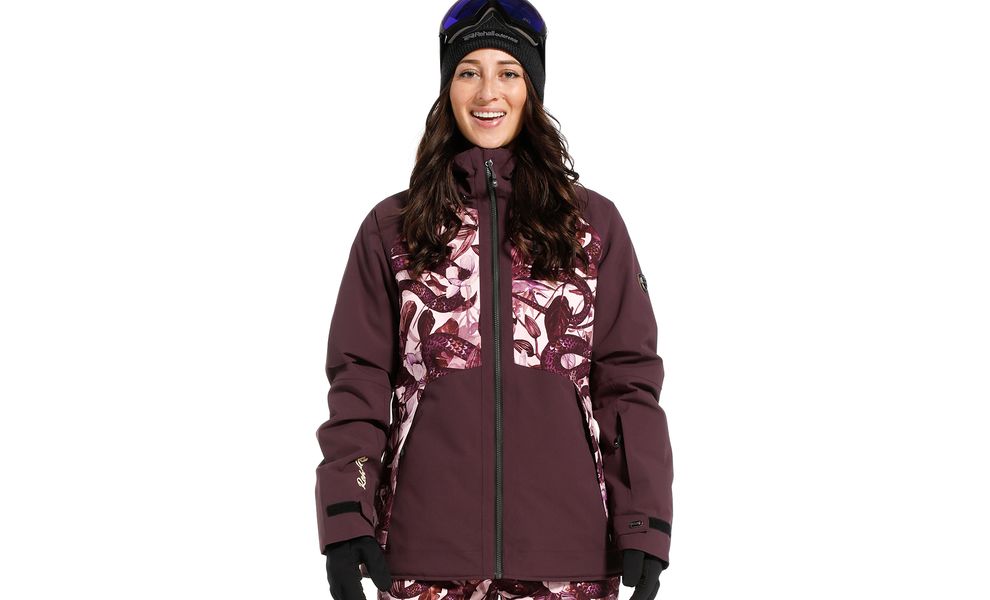 Лижна куртка жіноча Rehall Kiki (5012/Rose Snake), Колір виробника: 5012/Rose Snake, Розмір: S, зображення 5