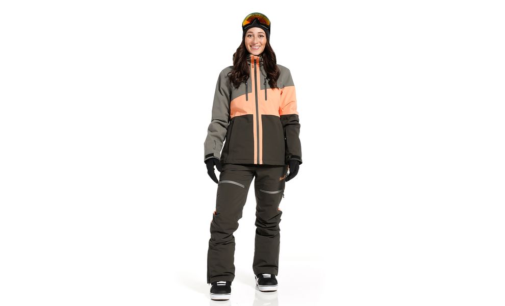 Лижна куртка жіноча Rehall Ricky  (1027/Gunmetal), Колір виробника: 1027/Gunmetal, Розмір: XS, зображення 6