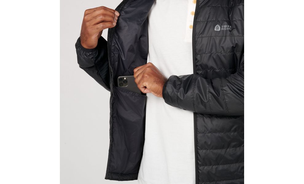 Лайнер чоловічий Sierra Designs 2551319 Tuolumne (Black), Колір виробника: Black, Розмір: M, зображення 9