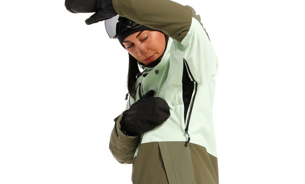 Лижна куртка жіноча Rehall Elly (4038/Pastel Green), Колір виробника: 4038/Pastel Green, Розмір: XS, зображення 10