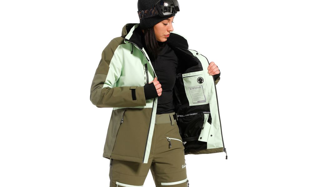 Лижна куртка жіноча Rehall Elly (4038/Pastel Green), Колір виробника: 4038/Pastel Green, Розмір: XS, зображення 12