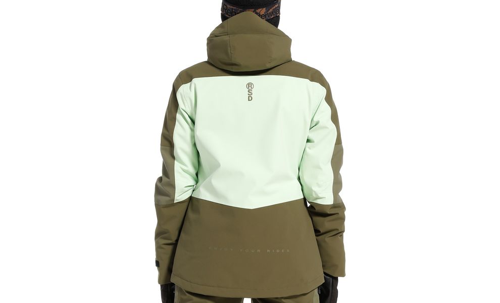 Лижна куртка жіноча Rehall Elly (4038/Pastel Green), Колір виробника: 4038/Pastel Green, Розмір: L, зображення 9