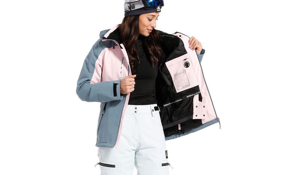 Лижна куртка жіноча Rehall Elly (9007/Pink Lady), Колір виробника: 9007/Pink Lady, Розмір: XS, зображення 11