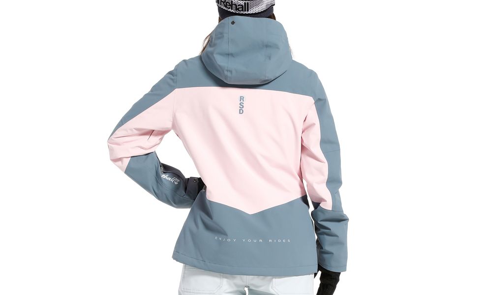 Лижна куртка жіноча Rehall Elly (9007/Pink Lady), Колір виробника: 9007/Pink Lady, Розмір: XS, зображення 9