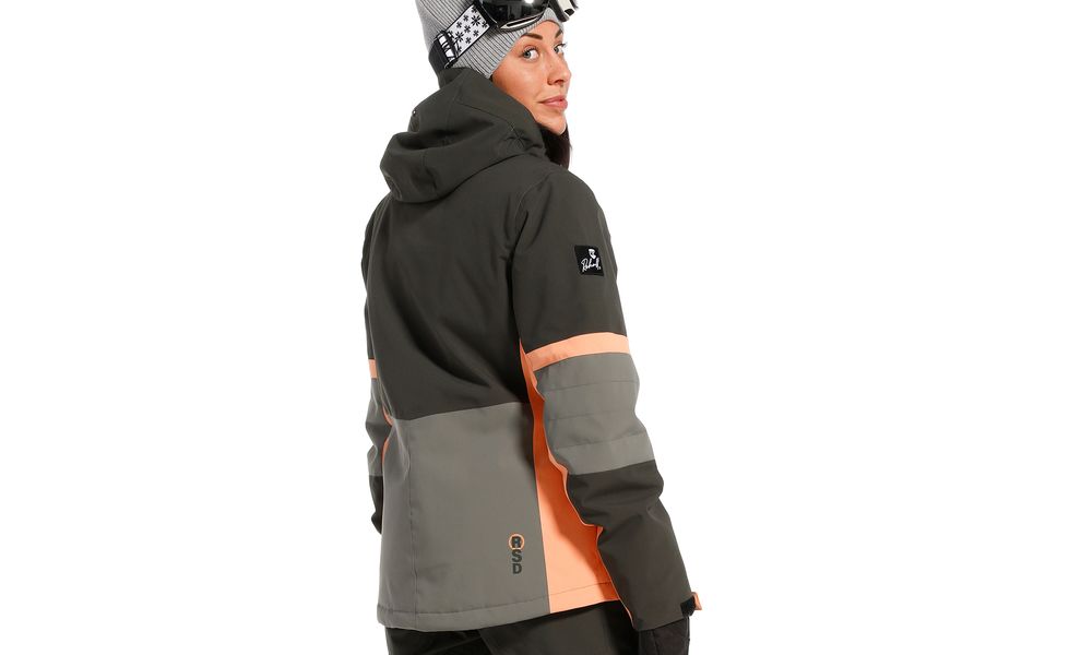 Лижна куртка жіноча Rehall Evy (1027/Gunmetal), Колір виробника: 1027/Gunmetal, Розмір: XS, зображення 10