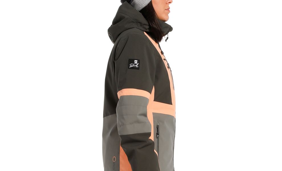 Лижна куртка жіноча Rehall Evy (1027/Gunmetal), Колір виробника: 1027/Gunmetal, Розмір: S, зображення 4