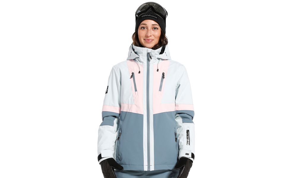 Лижна куртка жіноча Rehall Evy (3036/Ice Blue), Колір виробника: 3036/Ice Blue, Розмір: XS, зображення 3