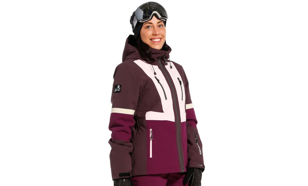 Лижна куртка жіноча Rehall Evy (5016/Plum Perfect), Колір виробника: 5016/Plum Perfect, Розмір: S, зображення 3