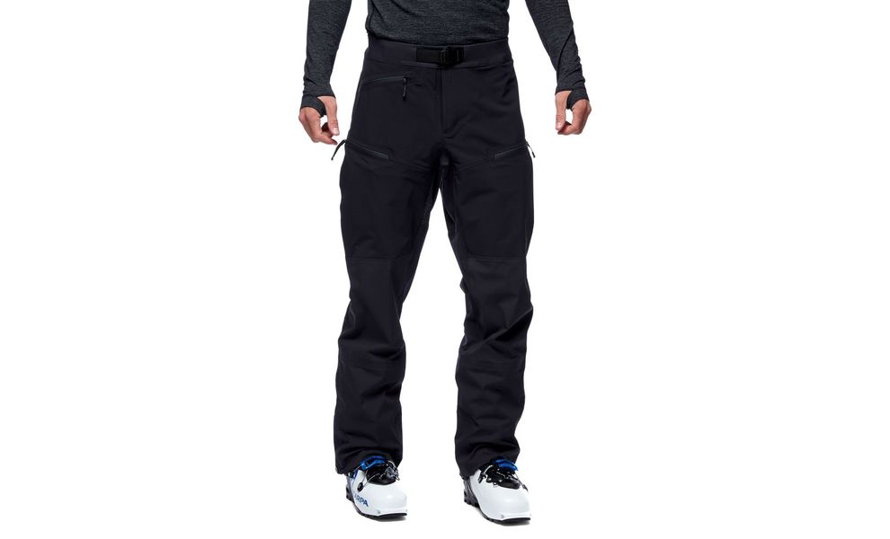 Штани чоловічі Black Diamond Dawn Patrol Hybrid - 741050 (0002/Black), Колір виробника: 0002/Black, Розмір: XL, зображення 2