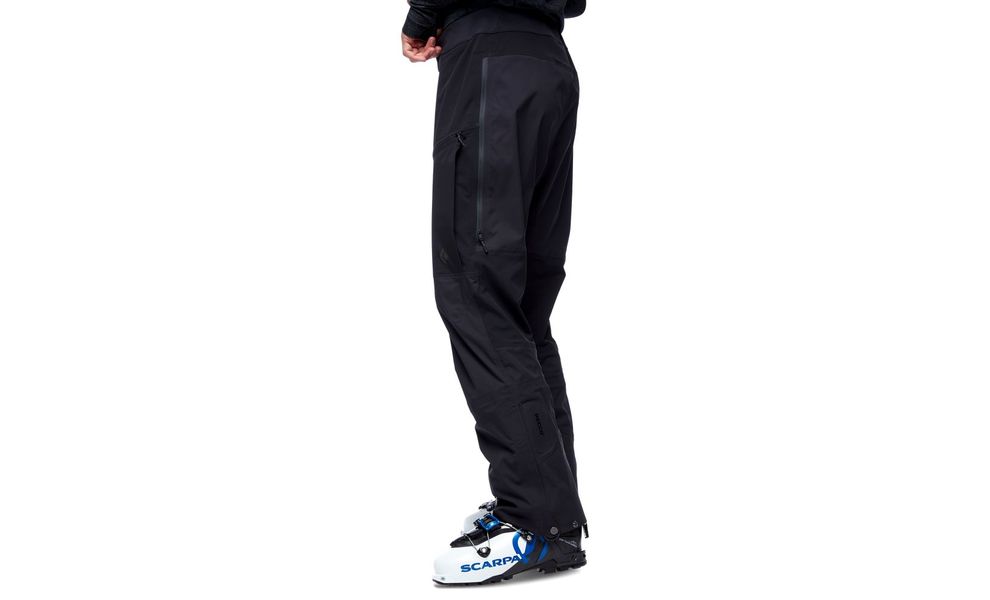 Штани чоловічі Black Diamond Dawn Patrol Hybrid - 741050 (0002/Black), Колір виробника: 0002/Black, Розмір: XL, зображення 3