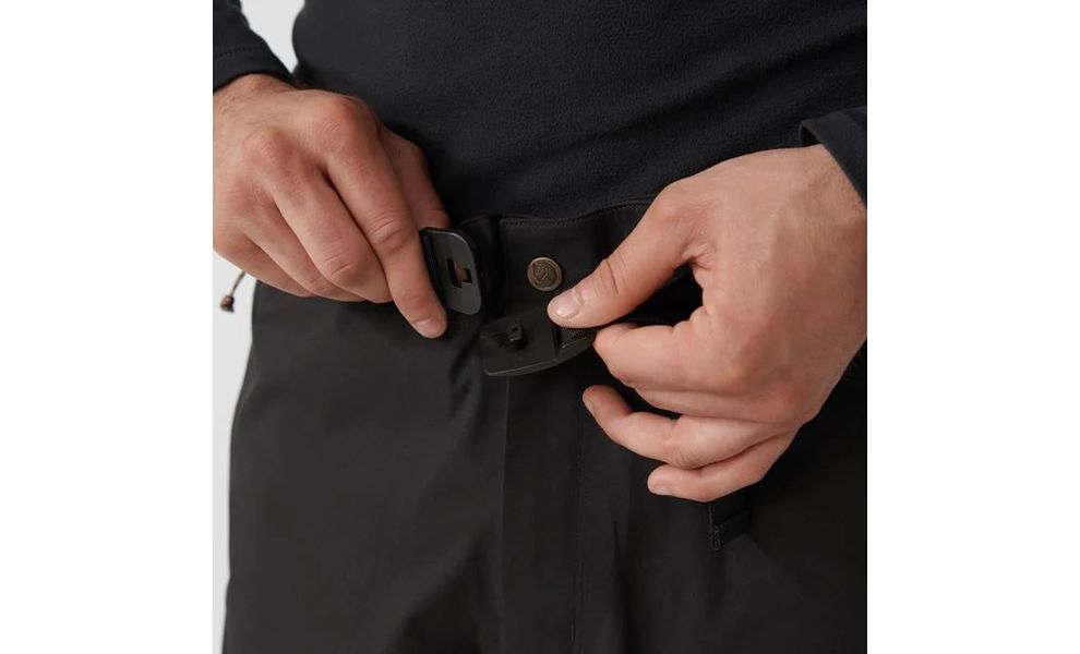 Штани чоловічі Fjallraven Keb Eco-Shell - 82415 (633/Dark Olive), Колір виробника: 633/Dark Olive, Розмір: S, зображення 11