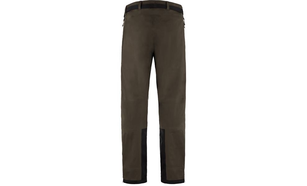 Штани чоловічі Fjallraven Keb Eco-Shell - 82415 (633/Dark Olive), Колір виробника: 633/Dark Olive, Розмір: S, зображення 2