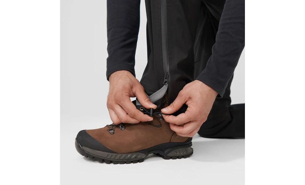 Штани чоловічі Fjallraven Keb Eco-Shell - 82415 (633/Dark Olive), Колір виробника: 633/Dark Olive, Розмір: S, зображення 6