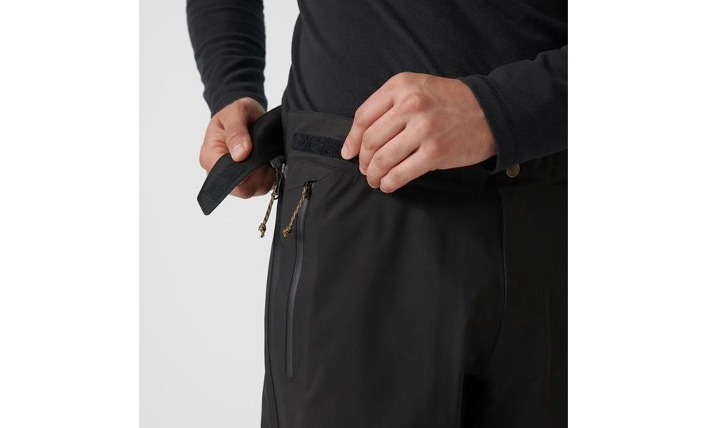 Штани чоловічі Fjallraven Keb Eco-Shell - 82415 (633/Dark Olive), Колір виробника: 633/Dark Olive, Розмір: S, зображення 10