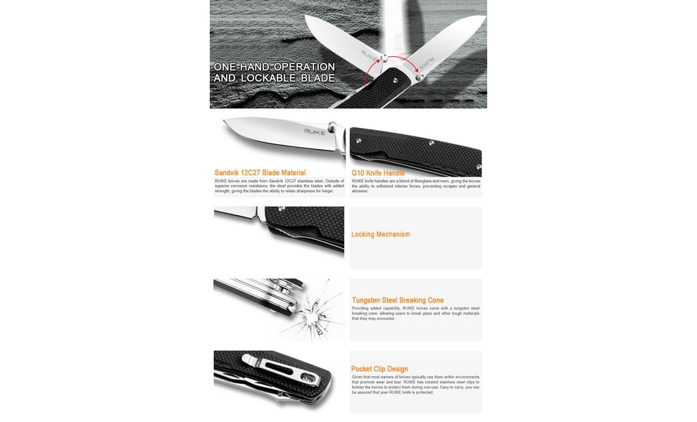 Ніж Ruike LD11, зображення 4
