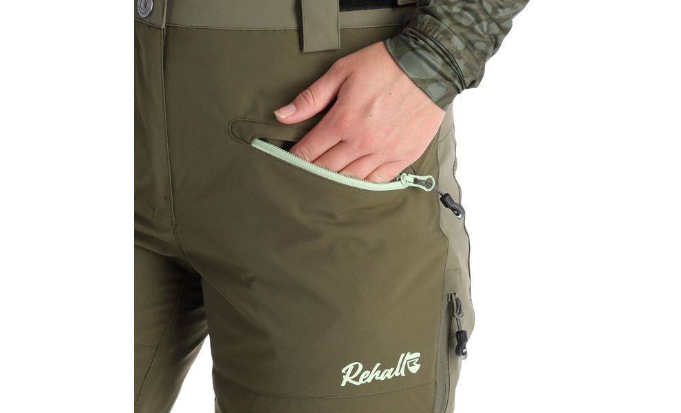 Лижні штани жіночі Rehall Jaydi - 60360 (4001/Olive), Колір виробника: 4001/Olive, Розмір: M, зображення 13