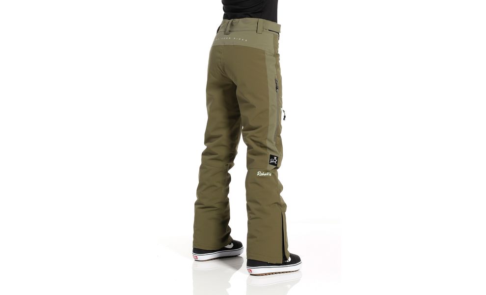 Лижні штани жіночі Rehall Jaydi - 60360 (4001/Olive), Колір виробника: 4001/Olive, Розмір: M, зображення 3