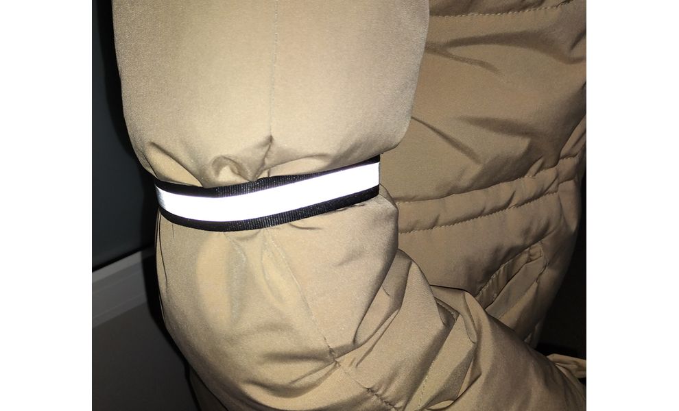 Світловідбиваючий браслет на липучці, 40 см, Тип розміру: 40 см, зображення 2