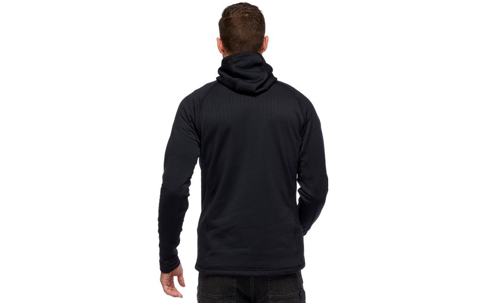 Толстовка чоловіча Black Diamond Factor - 744040 (0002/Black), Колір виробника: 0002/Black, Розмір: XL, зображення 5