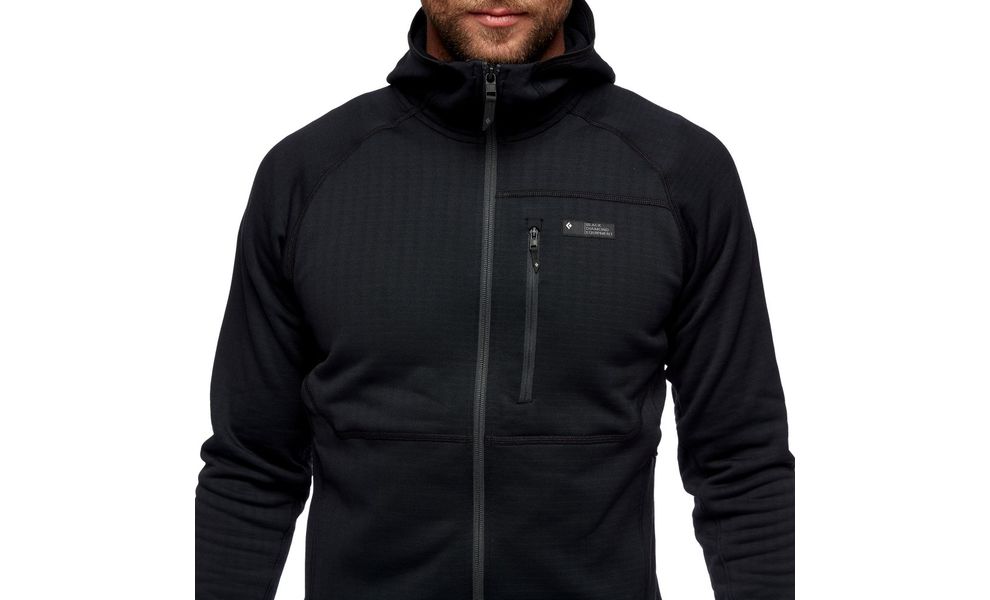 Толстовка чоловіча Black Diamond Factor - 744040 (0002/Black), Колір виробника: 0002/Black, Розмір: XL, зображення 6