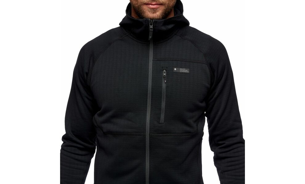 Толстовка чоловіча Black Diamond Factor - 744040 (0002/Black), Колір виробника: 0002/Black, Розмір: S, зображення 6