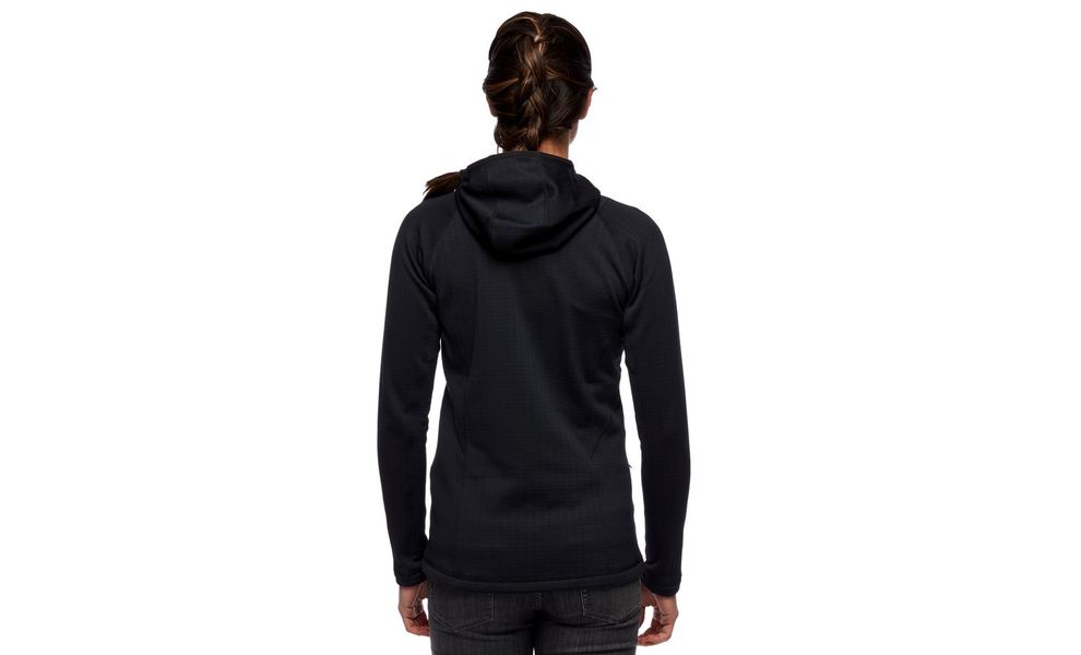 Толстовка жіноча Black Diamond Factor - 744080 (0002/Black), Колір виробника: 0002/Black, Розмір: M, зображення 5