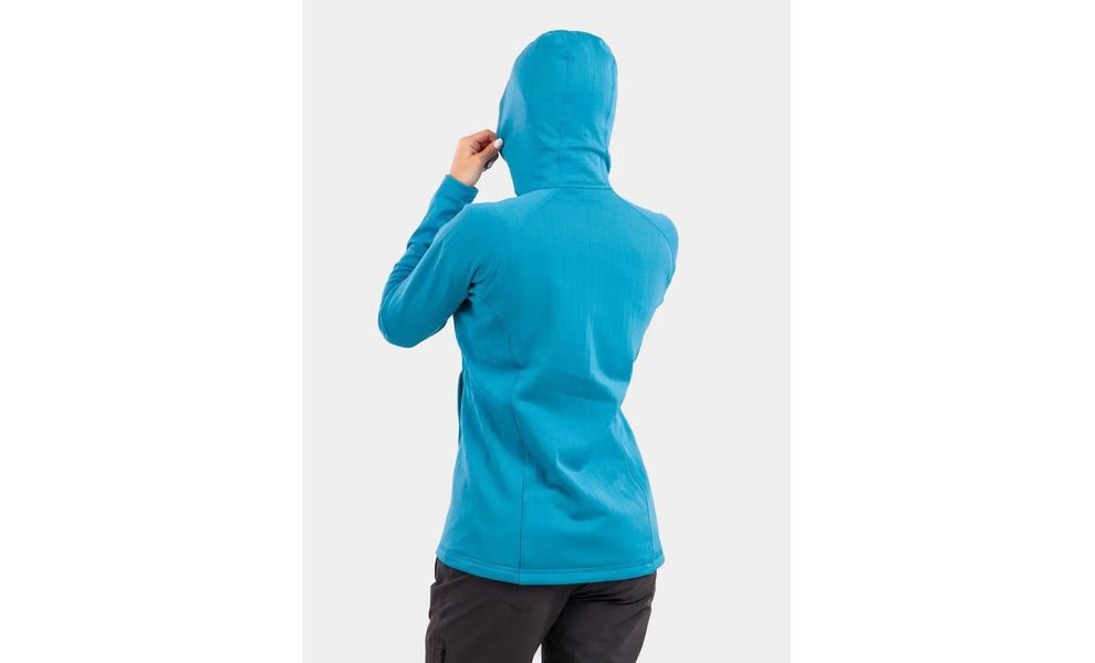 Толстовка жіноча Black Diamond Factor - 744080 (4032/Fjord Blue), Колір виробника: 4032/Fjord Blue, Розмір: M, зображення 6
