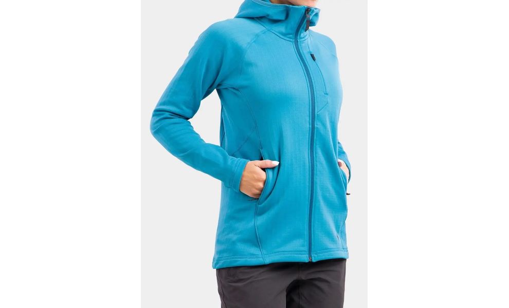 Толстовка жіноча Black Diamond Factor - 744080 (4032/Fjord Blue), Колір виробника: 4032/Fjord Blue, Розмір: M, зображення 7