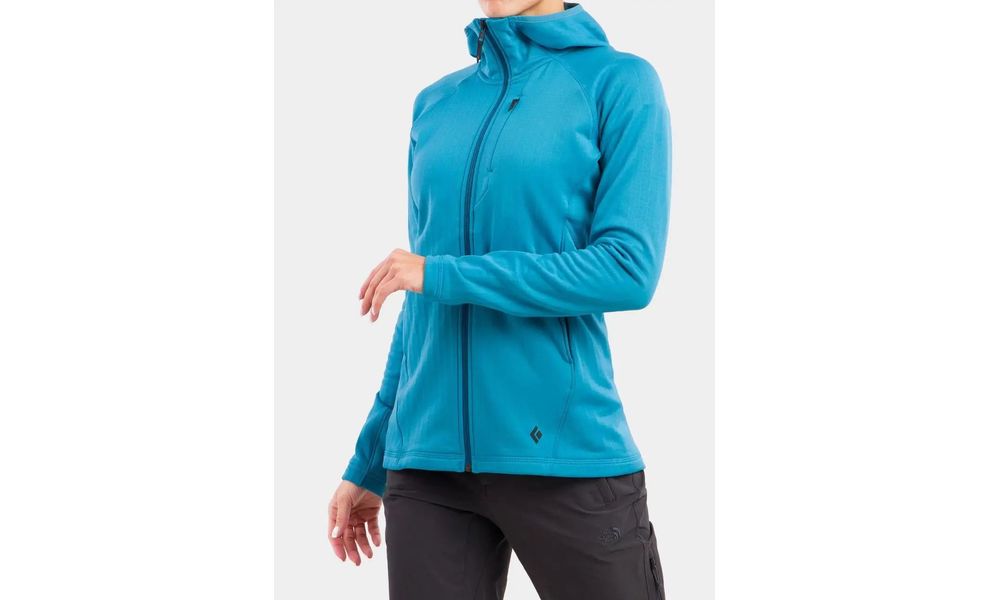 Толстовка жіноча Black Diamond Factor - 744080 (4032/Fjord Blue), Колір виробника: 4032/Fjord Blue, Розмір: M, зображення 9