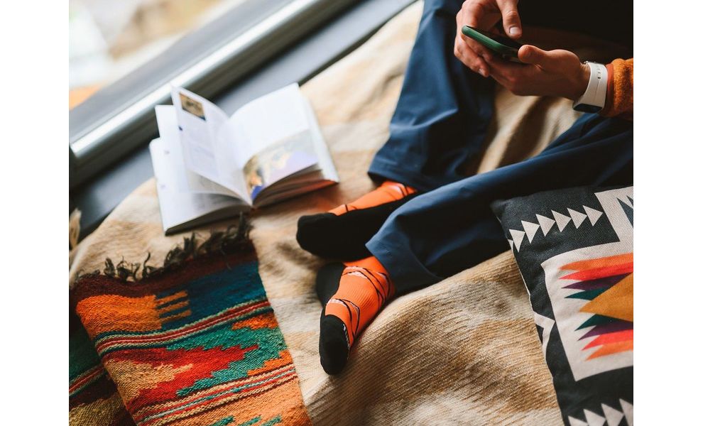 Трекінгові шкарпетки Turbat Mountain Trip (Orange), Колір: Orange, Розмір: XL (EU 46-49), зображення 4