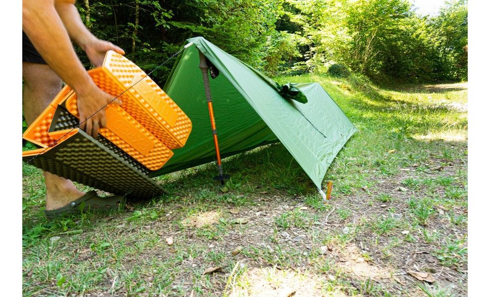 Складний каремат Exped Flexmat - M, Товщина: 1,8, Тип розміру: M, Колір виробника: Lava, зображення 9