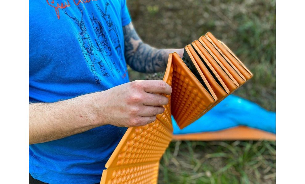 Складний каремат Exped Flexmat - LW, Товщина: 1,8, Тип розміру: LW, Колір виробника: Lava, зображення 10