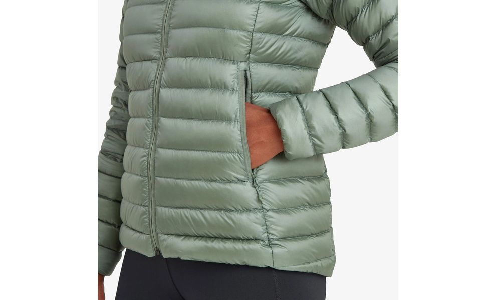 Лайнер жіночий Montane Anti-Freeze Hoodie - FANFH (Pale Sage), Колір виробника: Pale Sage, Розмір: XS/EU 34, зображення 7