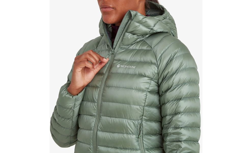 Лайнер жіночий Montane Anti-Freeze Hoodie - FANFH (Pale Sage), Колір виробника: Pale Sage, Розмір: XS/EU 34, зображення 8