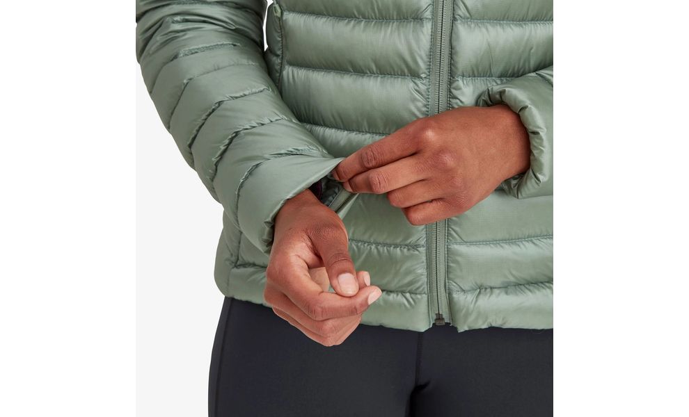 Лайнер жіночий Montane Anti-Freeze Hoodie - FANFH (Pale Sage), Колір виробника: Pale Sage, Розмір: XS/EU 34, зображення 10