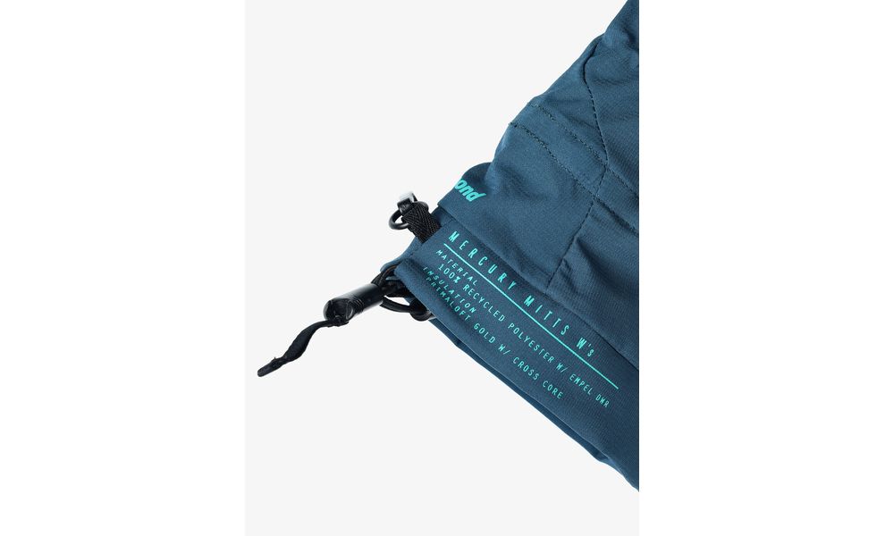 Рукавиці жіночі Black Diamond Mercury - 801890 (4022/Azurite), Колір виробника: 4022/Azurite, Розмір: M, зображення 8