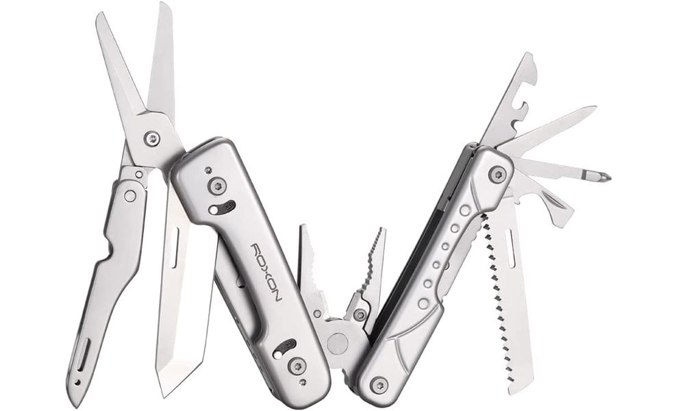 Мультитул з чохлом та бітами Roxon S802 Phantom - 16 функцій, зображення 2
