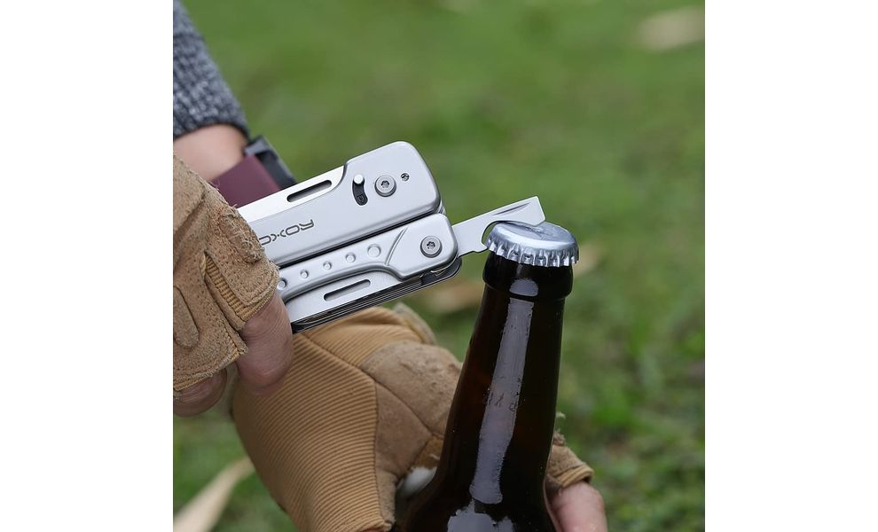 Мультитул з чохлом та бітами Roxon S802 Phantom - 16 функцій, зображення 5