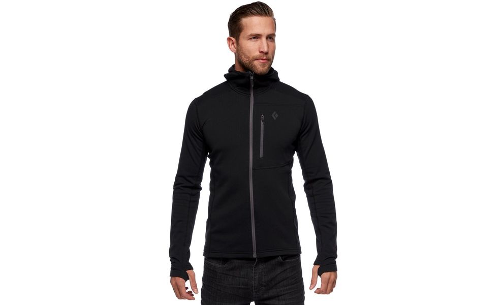 Толстовка чоловіча Black Diamond Coefficient - 744020 (0002/Black), Колір виробника: 0002/Black, Розмір: M, зображення 2