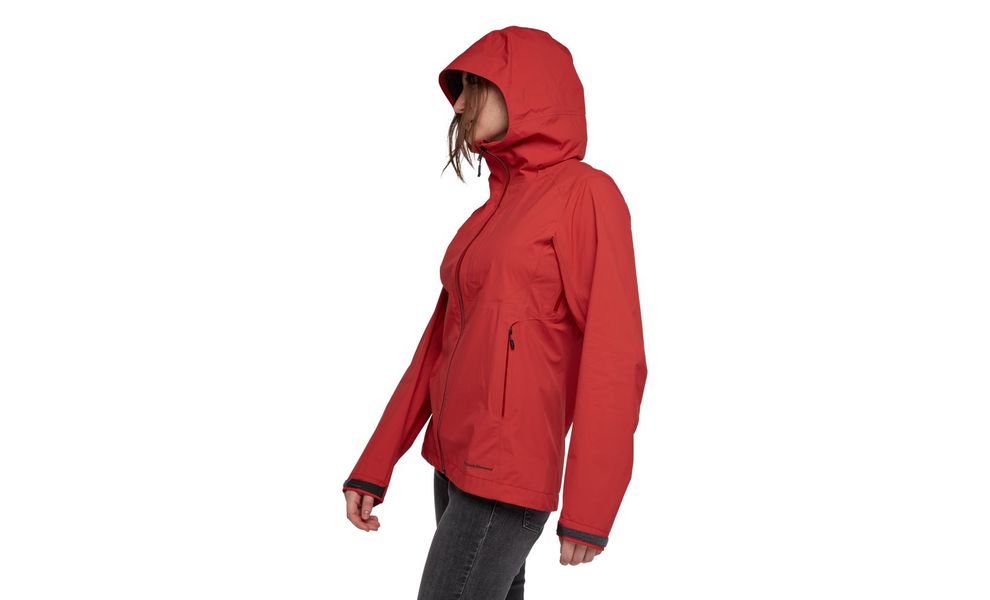 Штормівка жіноча Black Diamond Highline - 745001 (6039/Grenadine), Колір виробника: 6039/Grenadine, Розмір: XS, зображення 3