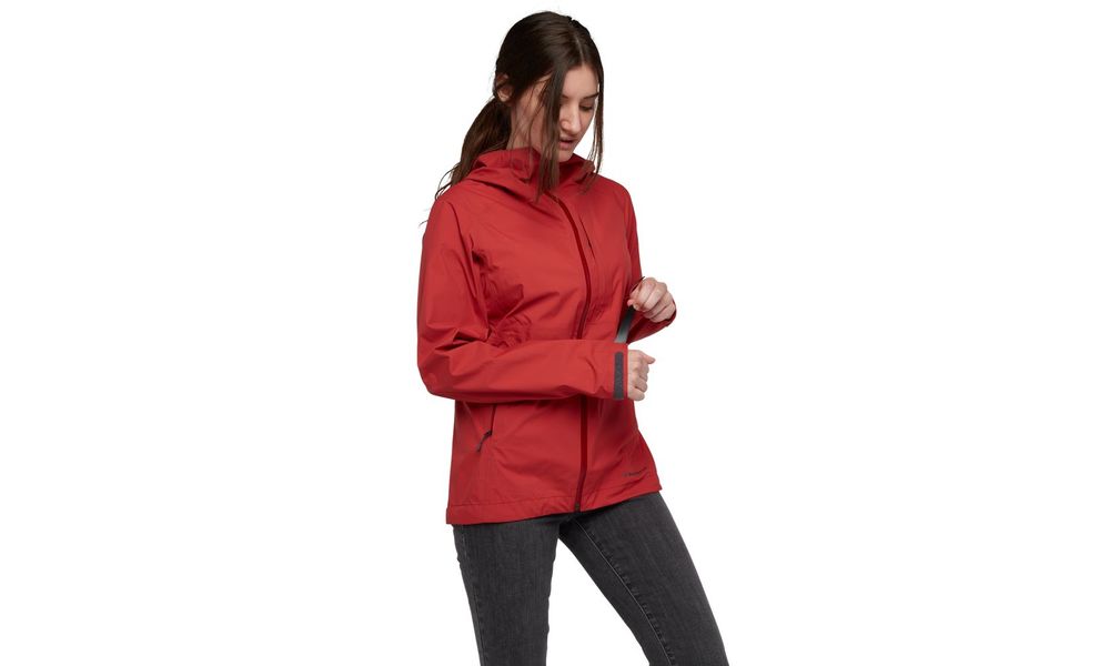 Штормівка жіноча Black Diamond Highline - 745001 (6039/Grenadine), Колір виробника: 6039/Grenadine, Розмір: XS, зображення 4