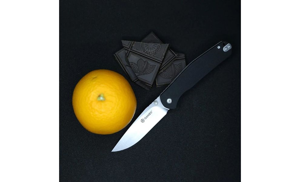 Ніж Ganzo G6804 (Black), Колір руків'я: Black, зображення 6