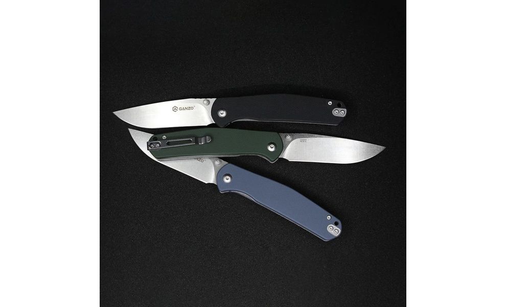 Ніж Ganzo G6804 (Black), Колір руків'я: Black, зображення 8