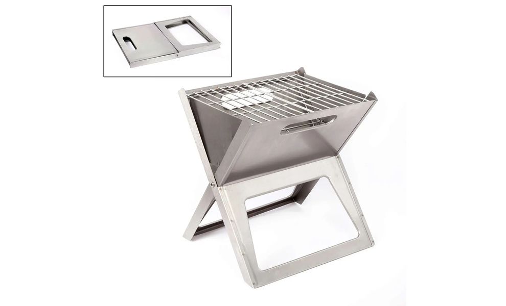 Портативний вугільний міні-гриль Bo-Camp Notebook Compact, зображення 3