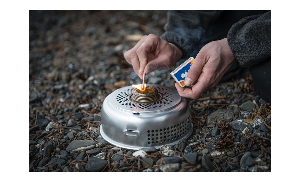 Туристичний набір посуду зі спиртовим пальником Trangia 25-0 UL/HA на 3–4 осіб, анодований алюміній, Тип комплекту: UL/HA/SB, зображення 10