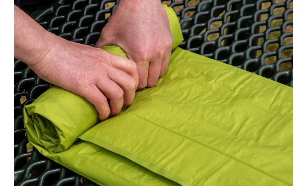 Двомісний надувний каремат Exped Ultra 1R - Duo M: з мішком-насосом, Товщина: 7, Тип розміру: Duo M, Колір виробника: Lichen, зображення 10